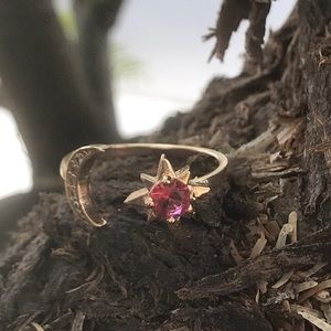 Gold Bohemian Sun & Moon Ring